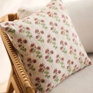 Terrain Garden Poppy Bloom Outdoor/Indoor Pillow